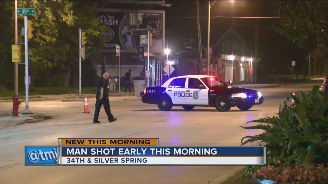Man shot near 34th and Silver Spring - YouTube