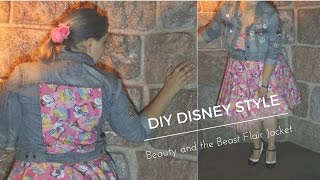 DIY Disney Style | Beauty and the Beast Flair Jacket | #DIYDisney