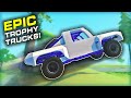 Finding EPIC Trophy Truck Builds in the Workshop! (Scrap Mechanic Gameplay)