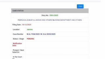 "Breaking News" JKSSB JKP Police Constable Court Case Update 🔥