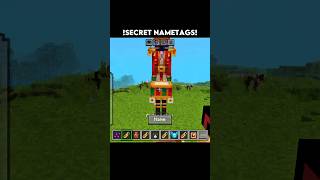 Minecraft New Secret NAMETAGS! Part - 19 [ actions and stuff ] #shorts #bestedit