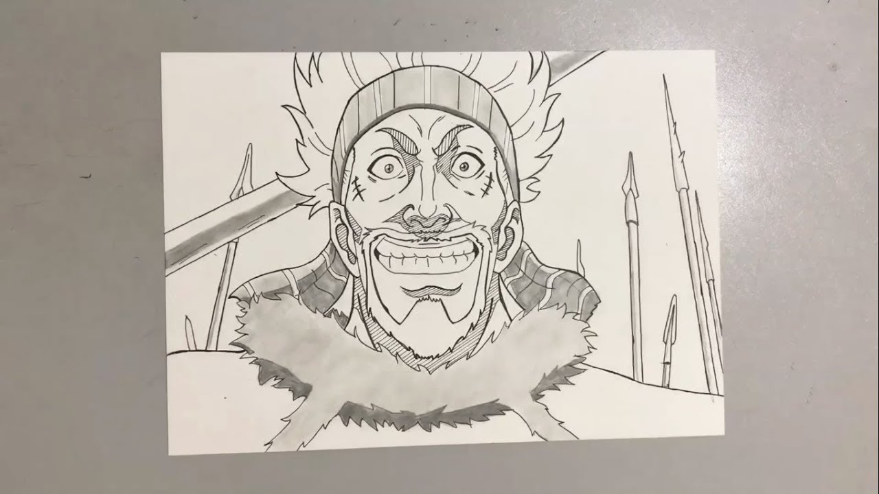 Drawing Thorkell From Vinland Saga فينلاند ساغا ヴィンランド サガ Youtube