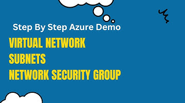 Create Azure Virtual Network, Subnet, and a Network Security Group