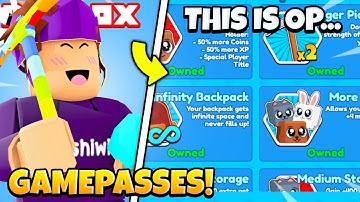 I Bought GAMEPASSES & Got The CHROMA Pickaxe In Mining Simulator 2! (Roblox)