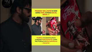 🔥 Prabhas' Phone Wallpaper Just Broke the Internet