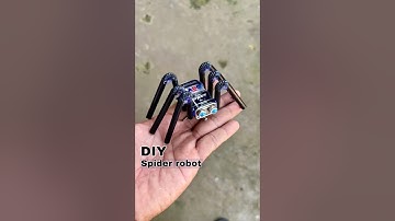 diy Robot simple laba-laba bertenaga #idecreative #diy #toys #mainan #unik #robot #dinamo