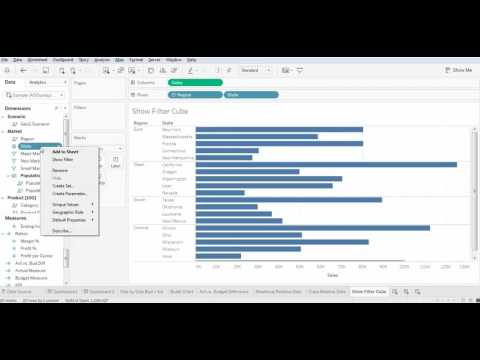Custom Filter for Cube Data Source in Tableau Custom Filter for Cube Data Source in Tableau