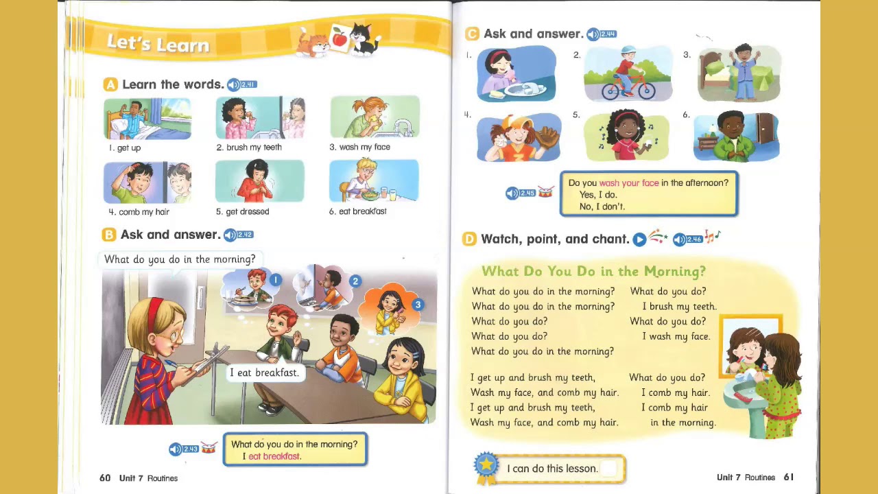 Let's Go: English Book 2 Unit 7