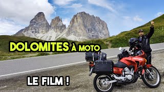 Les Dolomites à moto en Italie  LE FILM  Road trip en Transalp par le Stelvio