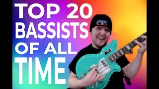 The TOP 20 Bassists of All Time