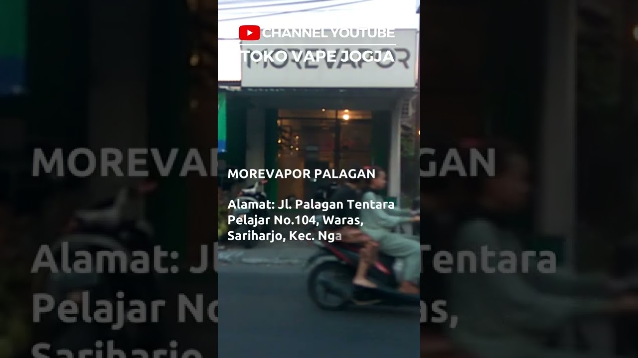 MOREVAPOR PALAGAN Palagan Ngaglik Sleman DI Yogyakarta   Toko Vape Jogja 160 