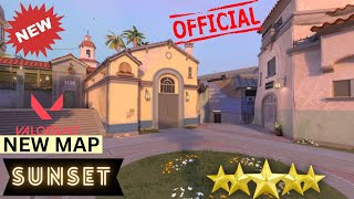 NOVO MAPA NO VALORANT SUNSET #valorant #valorantclips #map #valorantga