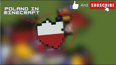 How To Build Small Scale Earth In Minecraft Part 9 Poland