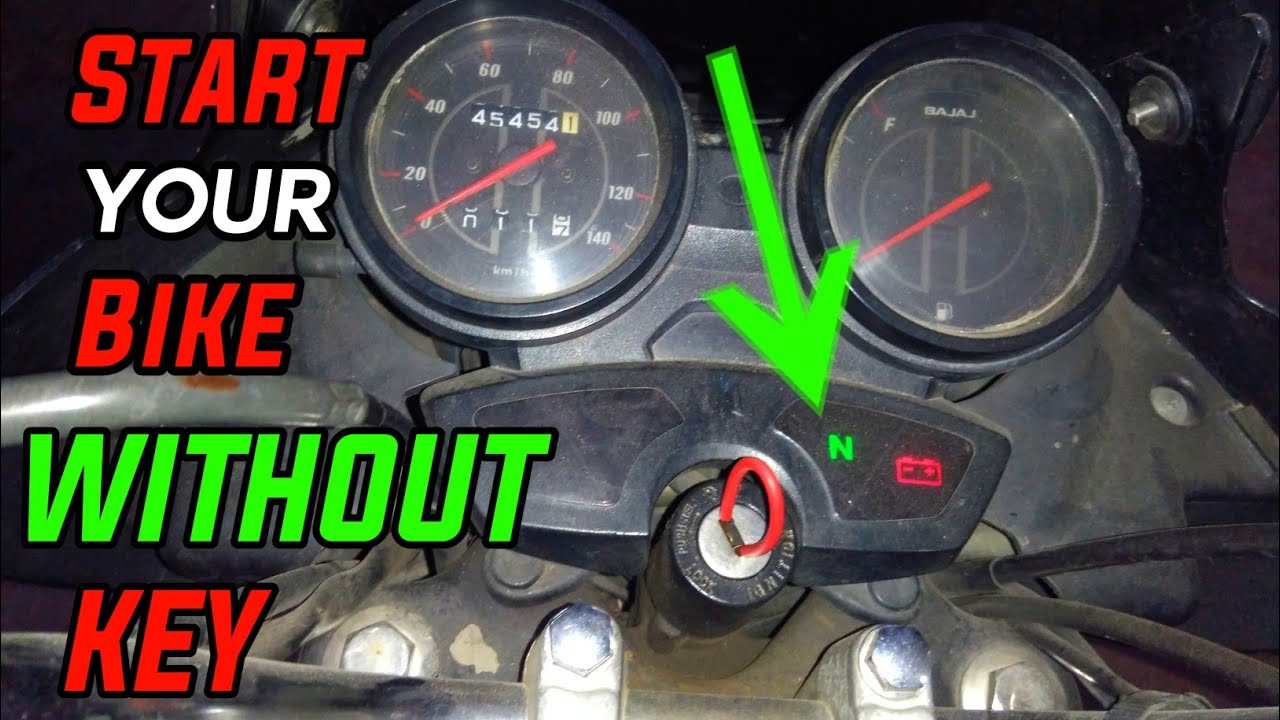 [ CLICKBAIT ]How to start bike without key Start bike without key