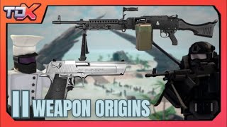 TDX Tower & Weapon Origins (Part 2) - Tower Defense X