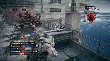 Gears of war Reloaded beta Multiplayer My First Game VS A 4 Stack...