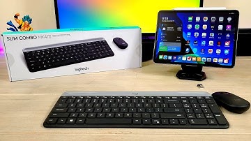 Logitech Slim Combo MK470 Review: iPad Pro 11 Becomes a Desktop