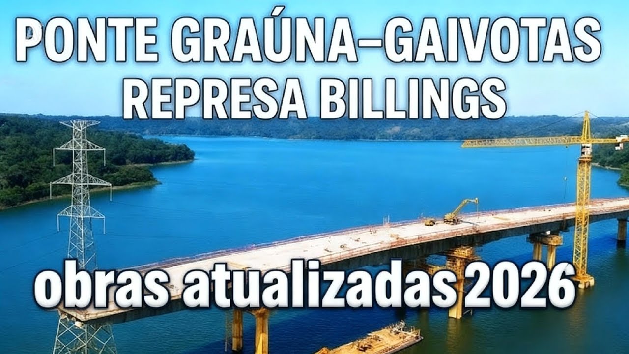 VIDEO PONTE Graúna GAIVOTAS ATUALIZADO 2026