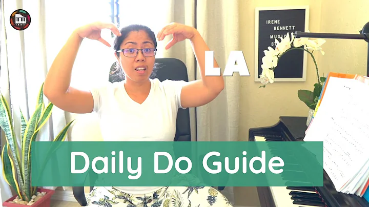Daily Do Guide || Irene Bennett Music Studio