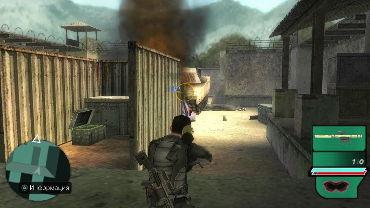 Syphon Filter Dark Mirror 5 PS4 PRO сложность легкая бонус #4