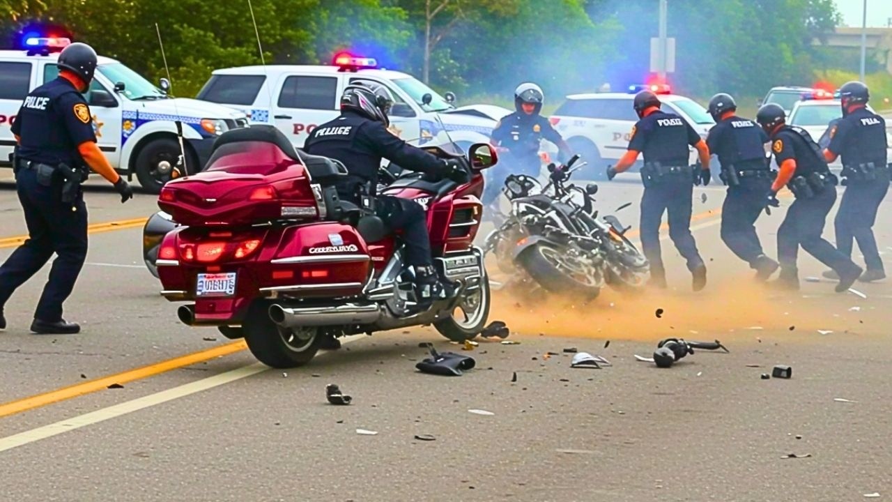 САМЫЕ ЖЕСТОКИЕ мотоциклетные погони 2025! Ты подумаешь, что это фейк! #48