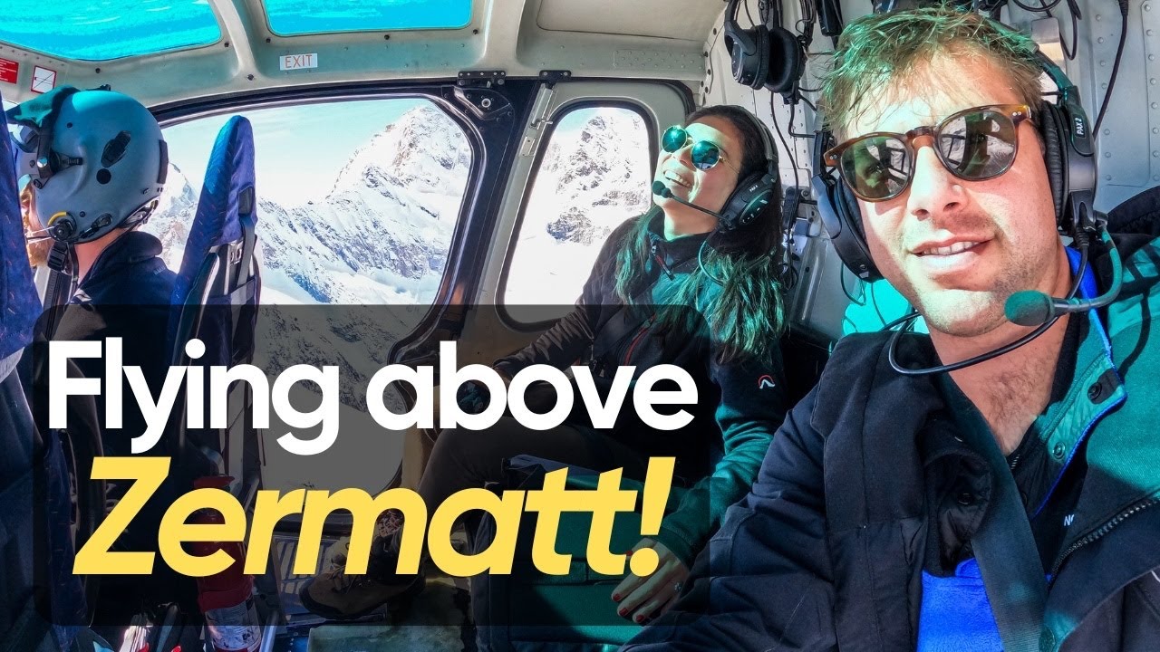 Ultimate Helicopter Tour Over The Matterhorn in Zermatt - Switzerland!