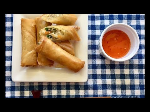 [태국요리;춘권] 스프링롤 먹고싶은날 Thai Food Springroll #SpringRoll #춘권만드는법