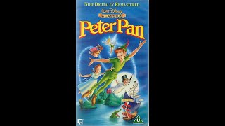 Opening to Peter Pan UK VHS (1998)