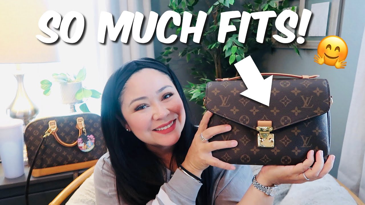 Pochette Metis what's in my bag 2022 LV bag review #whatsinmybag