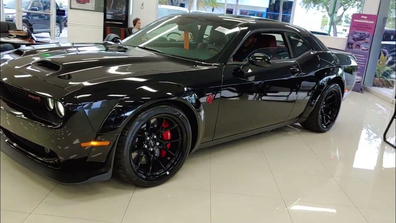 807hp 2022 Dodge Challenger Jailbreak Black with RED Hellcat redeye