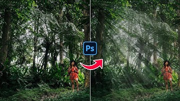 How to Create Realistic Sun Rays Effect in Photoshop | Easy Tutorial