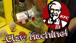 Winning Kfc From A Claw Machine Joystick