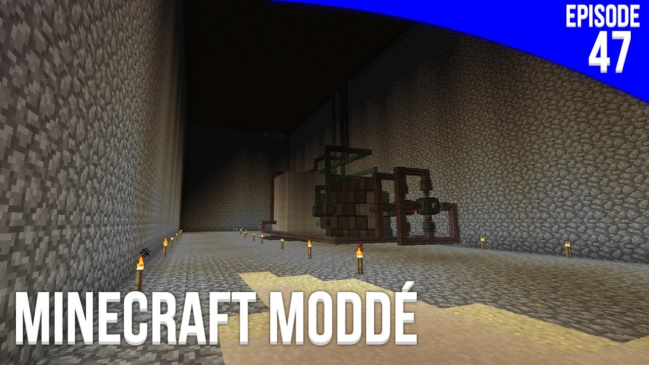 SOUS-SOL INDUSTRIEL GÉANT !  Minecraft Moddé S3  Episode 