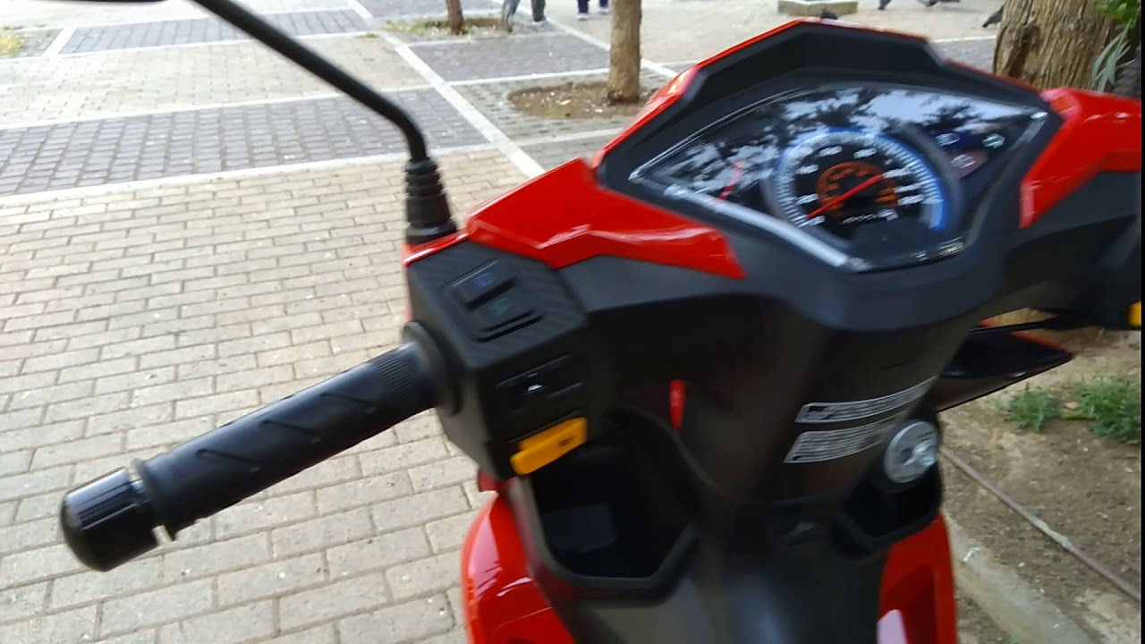DAYTONA VELOS R 125i - YouTube