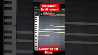 Chords Trick  Fl Studio                        #shorts #flstudio #vikrampro #tricks