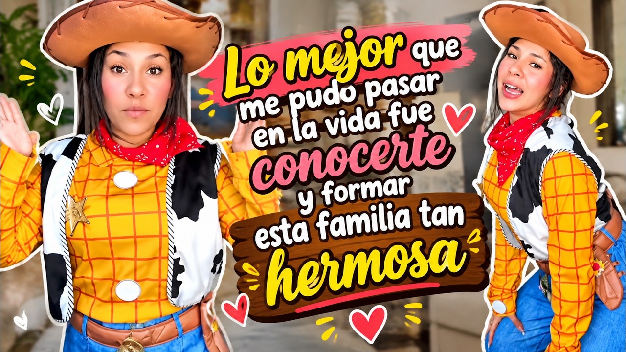 Lo mejor que me pudo pasar en la vida fue conocerte y formar esta familia tan hermosa 😍❤️