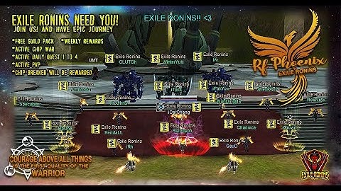 RF Phoenix Massive PVP ft, ExileRonins ALLDAWEY! 06/26/2022