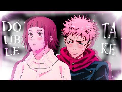 Yuji and Ozawa ft. Double take | Yuji Itadori and Yuko Ozawa Edit / AMV | Jujutsu Kaisen Amv edits
