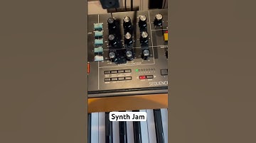 Somebody wants to dust my synths off? 🧽🧼#behringer #synth #synthesizer #polyd #909 #synthtok