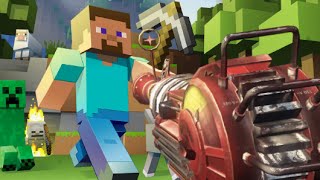 So I Finally Got Into Minecraft... Zombies (CoD: WaW Custom Zombies Mod)