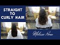 STRAIGHT TO CURLY HAIR / PERMANENT PERM