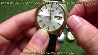 Đồng hồ cổ Thụy Sỹ Đức Nhật chính hãng đeo tay bọc vàng đồng hồ cơ cót đồng hồ cơ automatic