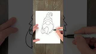 Draw a Valentine Gnome #artprojectsforkids