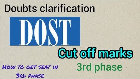 How to get seat in top colleges in 3rd phase|Degree|All doubts clarified about dost||#tsdost2023