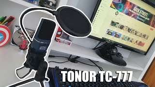 TONOR TC-777 USB Condenser Microphone Setup works with PC / PS4 | BEST BUDGET MICROPHONE