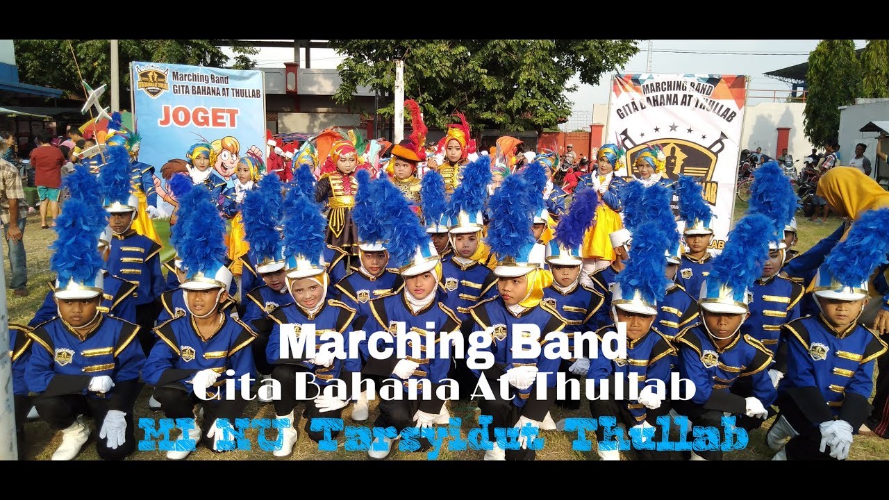 Konser Marching Band At-Thullab dari MI NU Tarsyidut Thullab Singocandi Kudus