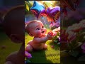 Chubby Baby vs Magic Balloons 🎈💖 |#3danimation #viral