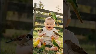 Birds#yummy #birds #baby#baby #cute #cartoon #cuteanimal