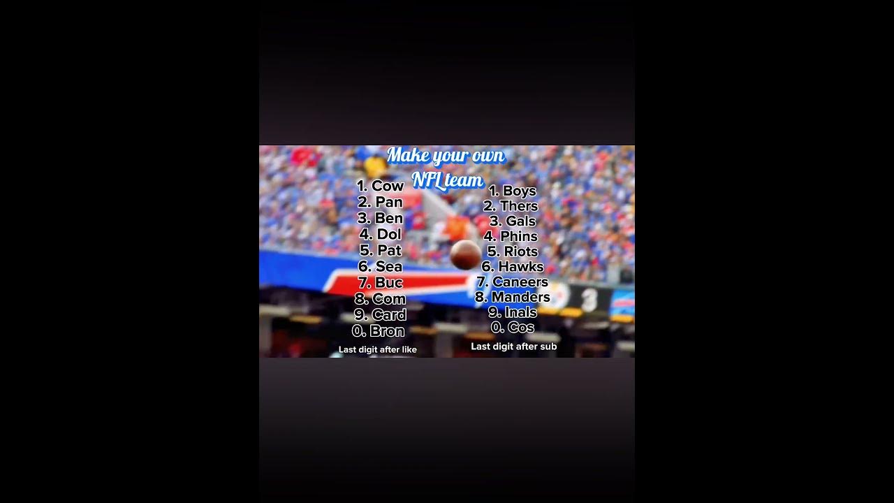make-your-own-nfl-team-youtube