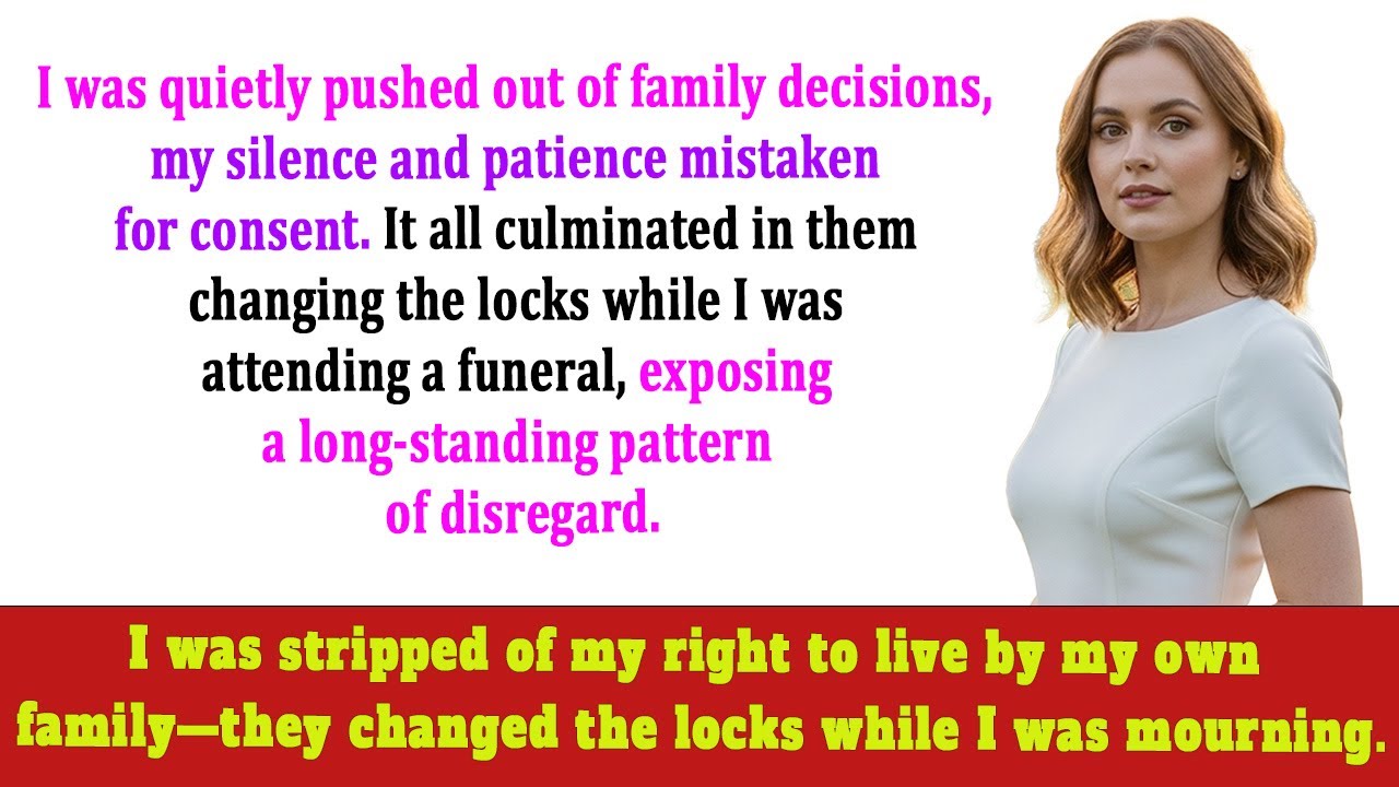 My Relatives Changed the Locks While I Was Attending a Funeral